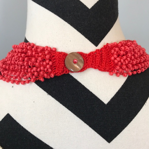 Multi Strand Beaded Necklace - Picture 3 of 7